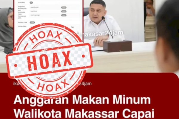 Pemkot Makassar Tegas: Isu Anggaran Rp10 Miliar untuk Makan Minum Wali Kota adalah Hoaks