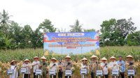 Kapolda Sulsel Hadiri Panen Raya Jagung Nasional di Desa Manggalung Pangkep