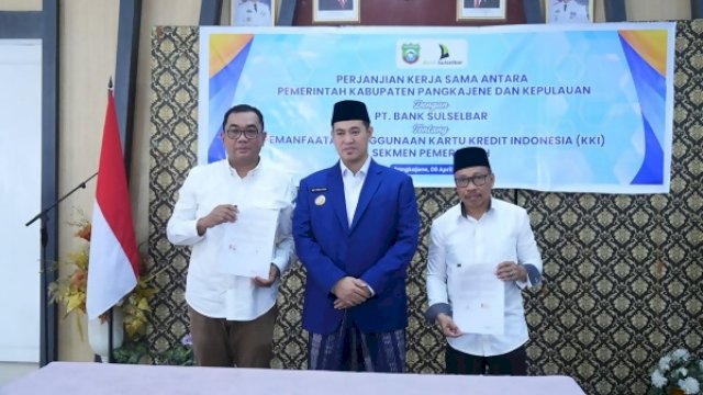 Pangkep Jadi Daerah Pertama di Sulsel Gunakan KKI Fasilitas Bank Sulselbar
