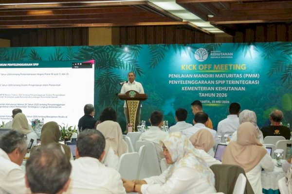 Kelola 120 Juta Hektare Kawasan Hutan, Kemenhut Perketat Sistem Mitigasi Risiko dan Pengendalian Internal