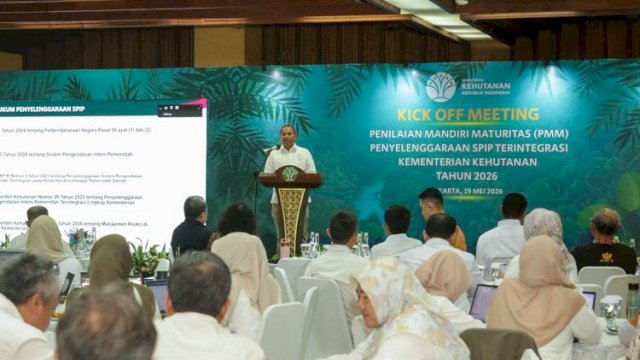 Kelola 120 Juta Hektare Kawasan Hutan, Kemenhut Perketat Sistem Mitigasi Risiko dan Pengendalian Internal