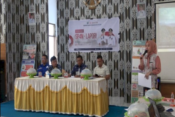 Pemanfaatan SP4N LAPOR! Masih Minim, Diskominfo Pangkep Gelar Sosialisasi