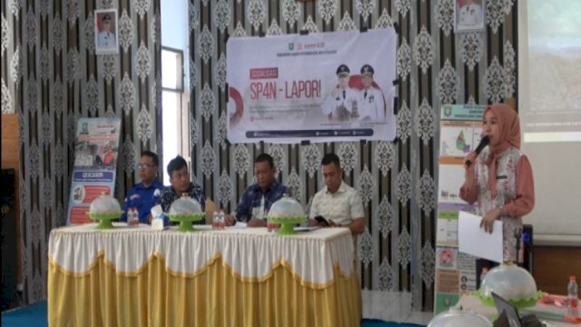Pemanfaatan SP4N LAPOR! Masih Minim, Diskominfo Pangkep Gelar Sosialisasi