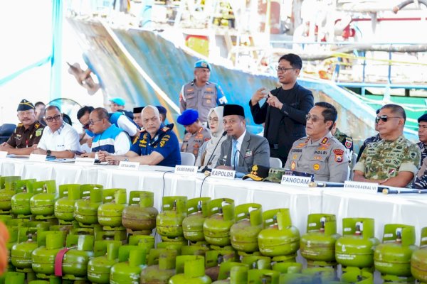 Gubernur Andi Sudirman Apresiasi Ditreskrimsus Polda Sulsel Ungkap Penyalahgunaan BBM dan LPG Subsidi