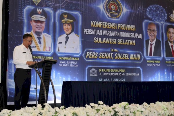 Pemprov Sulsel Apresiasi Peran PWI dalam Menjaga Ruang Informasi Publik yang Sehat