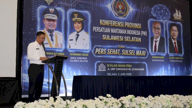 Pemprov Sulsel Apresiasi Peran PWI dalam Menjaga Ruang Informasi Publik yang Sehat