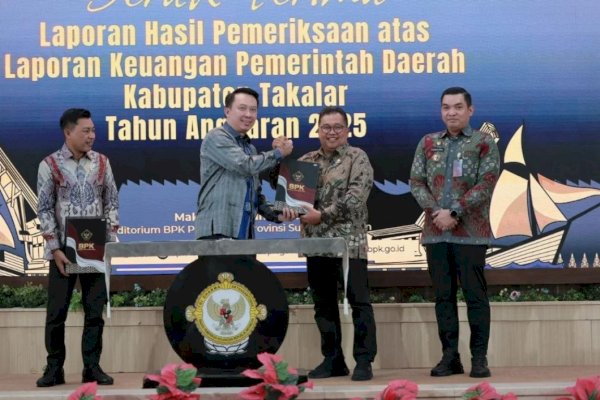 Takalar Kembali Raih Opini WTP, Bukti Komitmen Bupati Daeng Manye Wujudkan Tata Kelola Keuangan Transparan