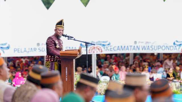 Momentum Hari Jadi 23 Tahun Lutim, Gubernur Sulsel Percepat Pembangunan Lewat Jalan, Irigasi dan Matano Belt Road