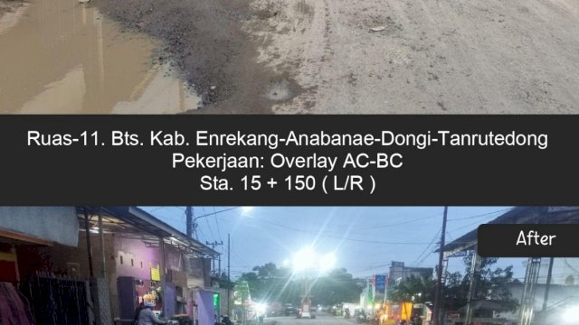 Pemprov Sulsel Percepat Proyek MYP, Ruas Jalan Strategis di Bone, Sidrap, dan Soppeng Terus Dibenahi