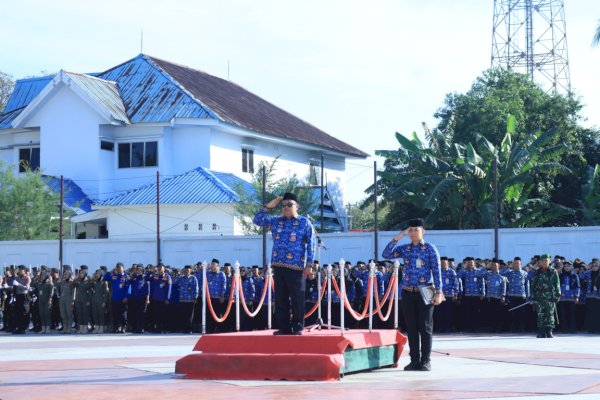 Pimpin Upacara HKN, Bupati Daeng Manye Perkuat Komitmen Wujudkan Takalar Maju