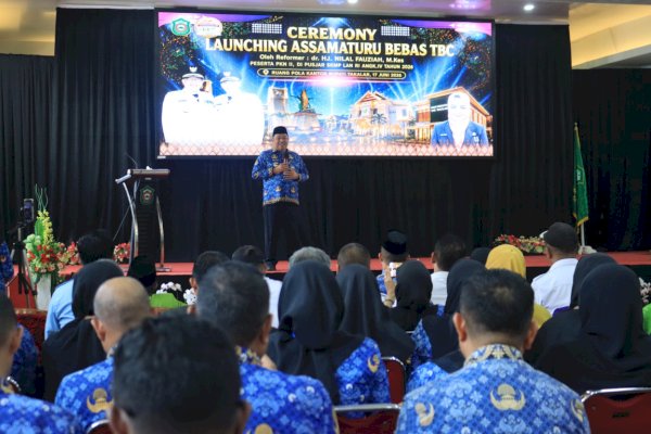 Bupati Daeng Manye Luncurkan Assamaturu Bebas TBC, Target Takalar Bebas TBC 2030