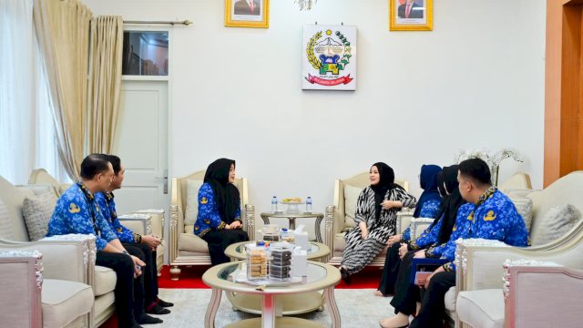 Wagub Fatmawati Rusdi Perkuat Sinergi Pemprov Sulsel dan BKKBN Percepat Penurunan Stunting.