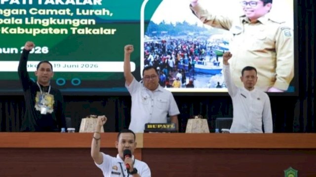 Bupati Takalar Daeng Manye Kumpulkan Camat, Lurah, dan Kepala Lingkungan Perkuat Pelayanan Publik