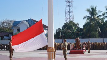 Sekda Takalar Pimpin Upacara Harganas ke-33, Tekankan Peran Keluarga Menuju Indonesia Emas 2045
