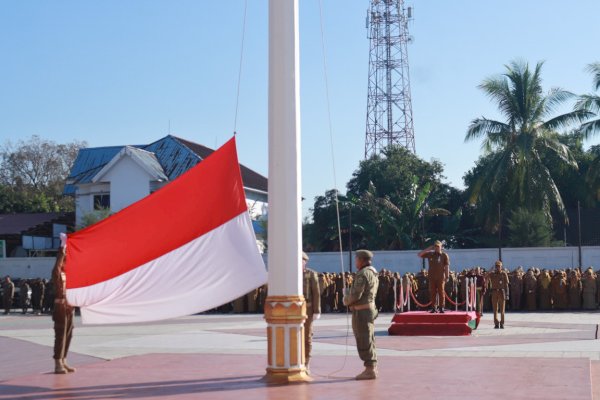 Sekda Takalar Pimpin Upacara Harganas ke-33, Tekankan Peran Keluarga Menuju Indonesia Emas 2045