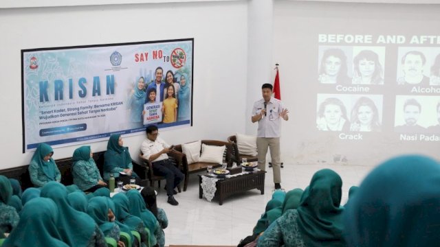 TP PKK Makassar Gandeng BNN dan Dinsos Edukasi Keluarga Indonesia Sehat Tanpa Narkoba