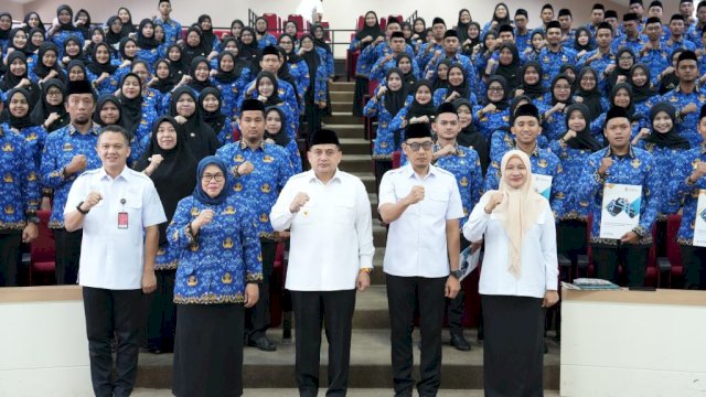 Lantik 167 PNS, Munafri Minta ASN Baru Bangun Arah Karier dan Jadi Pelayan Masyarakat