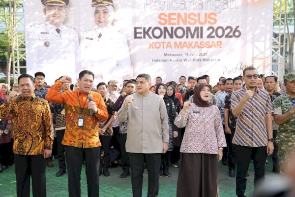 Pemkot Makassar dan BPS Perkuat Komitmen Sukseskan Sensus Ekonomi 2026, 934 Petugas Diterjunkan