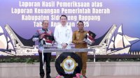 Alhamdulillah! Pemkab Sidrap Raih WTP ke-10 Berturut-turut