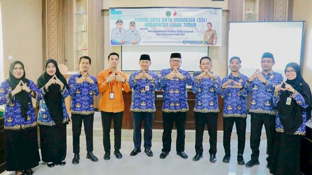 Gelar Forum SDI, Pemkab Lutim Dorong Blueprint Tata Kelola Data yang Akurat