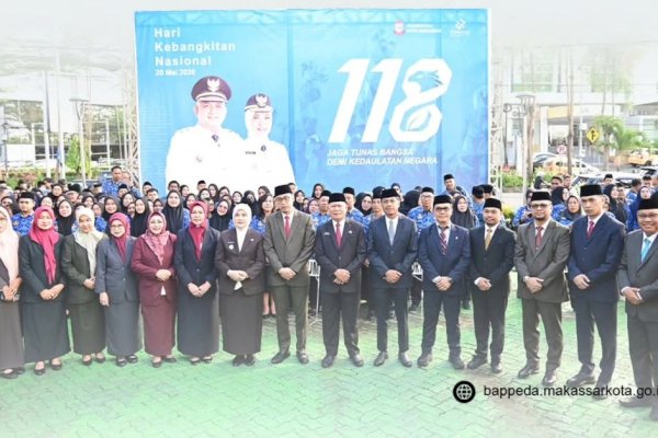 Momentum Harkitnas, Bappeda Makassar Dorong Inovasi dan Gotong Royong untuk Kemajuan Daerah