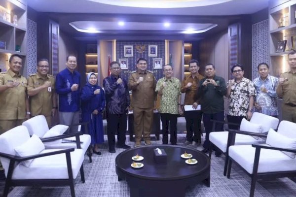 Dahyal Hadiri Audiensi Forum Guru Besar Sulbar, Dorong Sinergi Akademisi dan Pemerintah