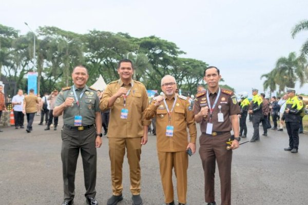 Bupati Bantaeng Dan Wabup Bersama Forkopimda Kompak Hadiri Rakornas 2026