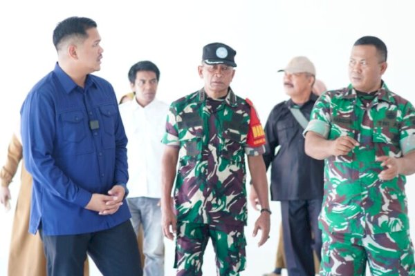 Bupati Bantaeng Tinjau Pembangunan KDKMP di Desa Nipa-Nipa, Tiga Lokasi Rampung 100 Persen