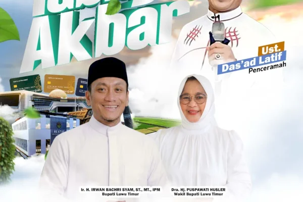 Ustadz Das’ad Latif Akan Isi Tabligh Akbar Hari Jadi ke-23 Luwu Timur