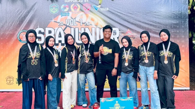 Tim Basket Putri SMPN 2 Malili Harumkan Nama Luwu Timur di IBB SBA Junior