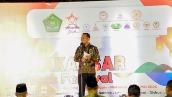 Hadiri Sannipata Waisak 2026, Andi Sudirman Apresiasi Kontribusi Permabudhi dalam Pembangunan Daerah