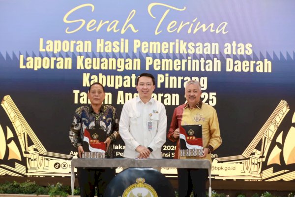 Pemkab Pinrang Pertahankan Opini WTP, Bukti Tata Kelola Keuangan Kian Akuntabel