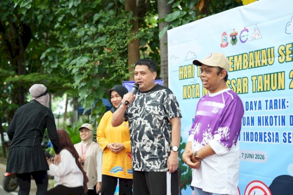 Wali Kota Munafri Siapkan Road Map, Wujudkan Makassar Bebas Asap Rokok