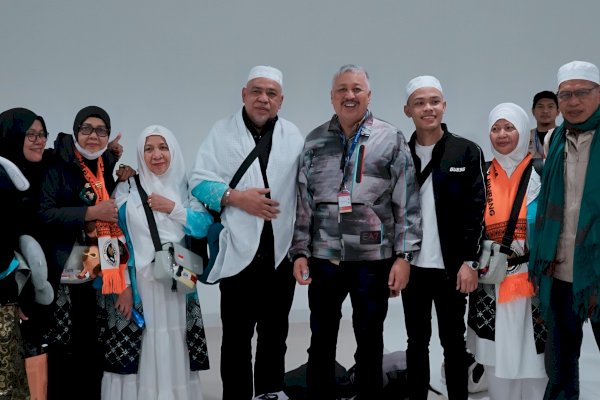 Bupati Irwan Sambut Langsung 386 Jemaah Haji Pinrang, Satu Jemaah Wafat di Tanah Suci