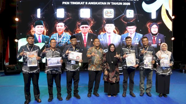 Bupati Luwu Timur Launching Enam Proyek Perubahan PKN II LAN Angkatan IV Tahun 2026