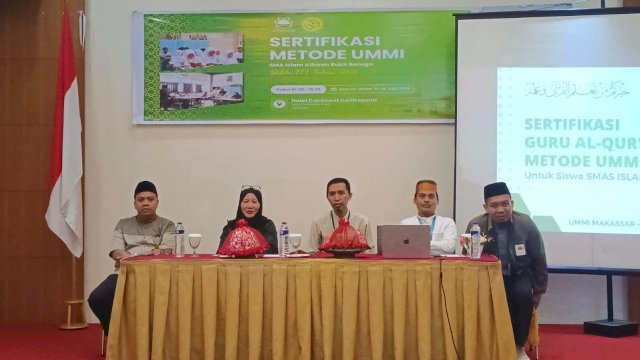 SMA Islam Athirah Bukit Baruga Makassar mengambil langkah strategis melalui program Sertifikasi Guru Al-Qur&rsquo;an Metode Ummi yang digelar di Hotel Continent Centrepoint.
