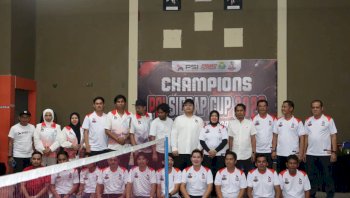 PSI Sidrap Cup 2026 Resmi Bergulir, 64 Pasang Pebulu Tangkis Ramaikan Turnamen Berhadiah Jutaan Rupiah