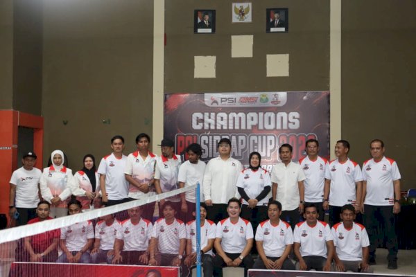 PSI Sidrap Cup 2026 Resmi Bergulir, 64 Pasang Pebulu Tangkis Ramaikan Turnamen Berhadiah Jutaan Rupiah