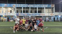 Sekda Makassar Andi Zulkifly Gagas Laga Minisoccer, Pererat Sinergi Pemkot dan Jurnalis