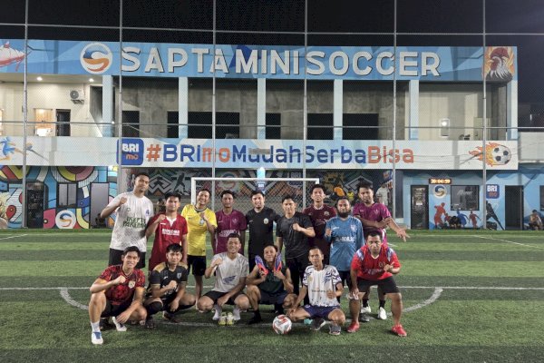 Sekda Makassar Andi Zulkifly Gagas Laga Minisoccer, Pererat Sinergi Pemkot dan Jurnalis