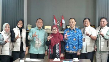 Percepat Geopark Matano Menuju Nasional, Bupati Luwu Timur Temui Kepala Badan Geologi