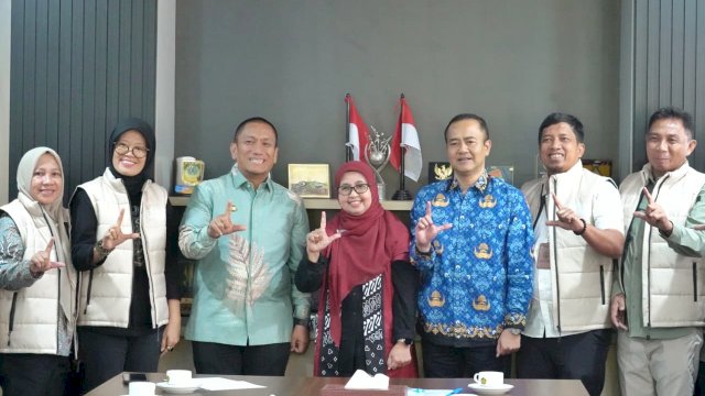 Percepat Geopark Matano Menuju Nasional, Bupati Luwu Timur Temui Kepala Badan Geologi