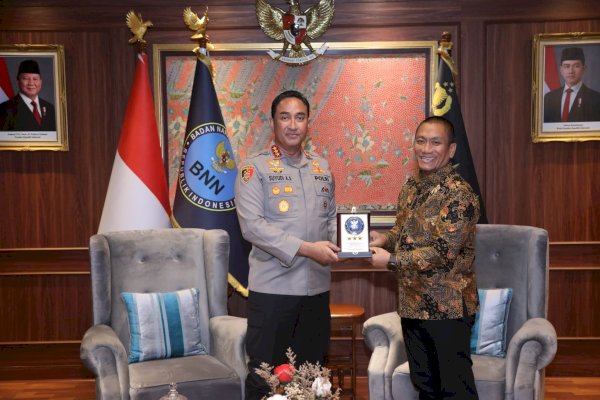 Percepat Pembentukan BNN Luwu Timur, Bupati Irwan Audiensi dengan Kepala BNN RI
