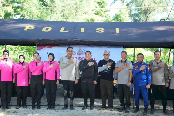 Serahkan Genset dan Pompa Air, Munafri Harap Sinergi Bangun Pulau Lanjukang Terus Berlanjut