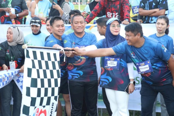 3.000 Pelari Ikuti Fun Run Juara, Bupati Luwu Timur Beri Bonus Ganda