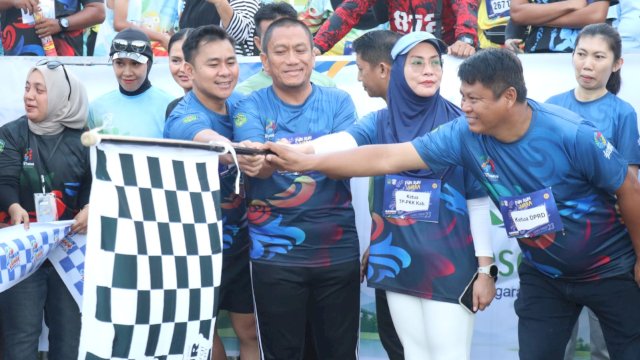 3.000 Pelari Ikuti Fun Run Juara, Bupati Luwu Timur Beri Bonus Ganda