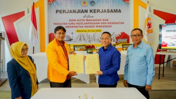 KONI Makassar Gandeng FIKK UNM, Pembinaan Atlet Kini Berbasis Sport Science