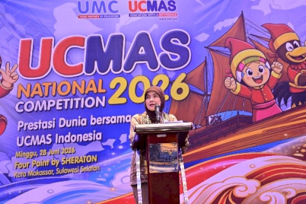 Tutup UCMAS National Competition 2026, Wawali Aliyah Dorong Makassar Jadi Tuan Rumah Agenda Nasional Tahunan