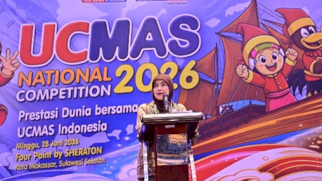 Tutup UCMAS National Competition 2026, Wawali Aliyah Dorong Makassar Jadi Tuan Rumah Agenda Nasional Tahunan