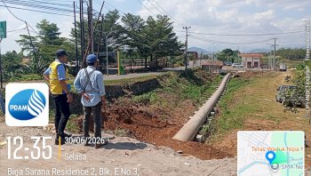 Plt Dirut PDAM Makassar Tambah Debit Air, Sambungan Pipa Gratis Siap Jangkau Warga Utara